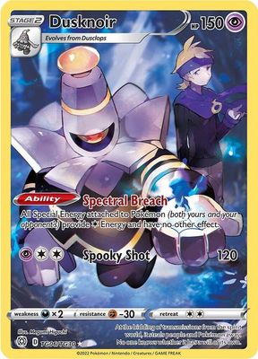 SJ Dusknoir - SWSH09: Brilliant Stars Trainer Gallery (SWSH09:TG) SWSH09: Brilliant Stars Trainer Gallery