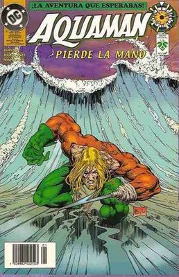 NELA Aquaman Comic Pierde la Mano Espanol