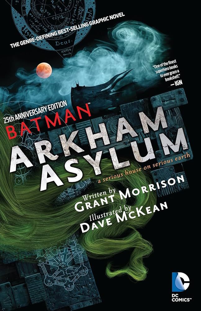 NELA-n, Batman Comic TP Arkham Asylum Ingles