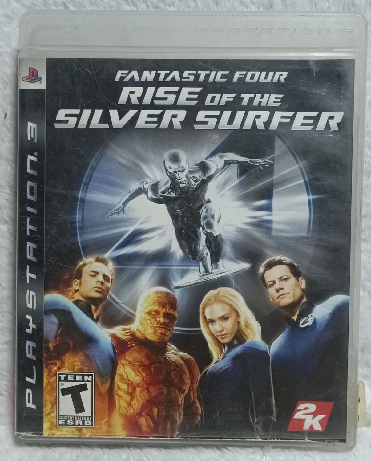 NELA-c, Fantastic Four Rise of The Silver Surfer Play Station 3 Usado Con Manual
