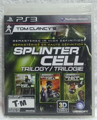NELA-c, Splinter Cell Trilogy Play Station 3.  Usado