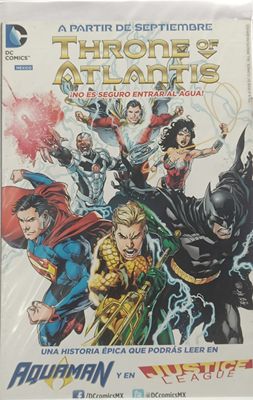 NELA-k, Justice League, and Aquaman Comic Throne of Atlantis