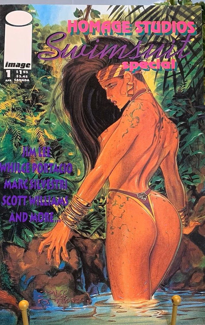 NELA-r, HOMAGE STUDIOSComic  Especial de trajes de baño Issue  1 de Image Comics.