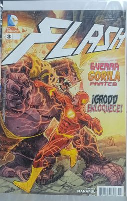 NELA-k, Flash Comic  issue 3 Espanol Guerra Gorilla Parte 2