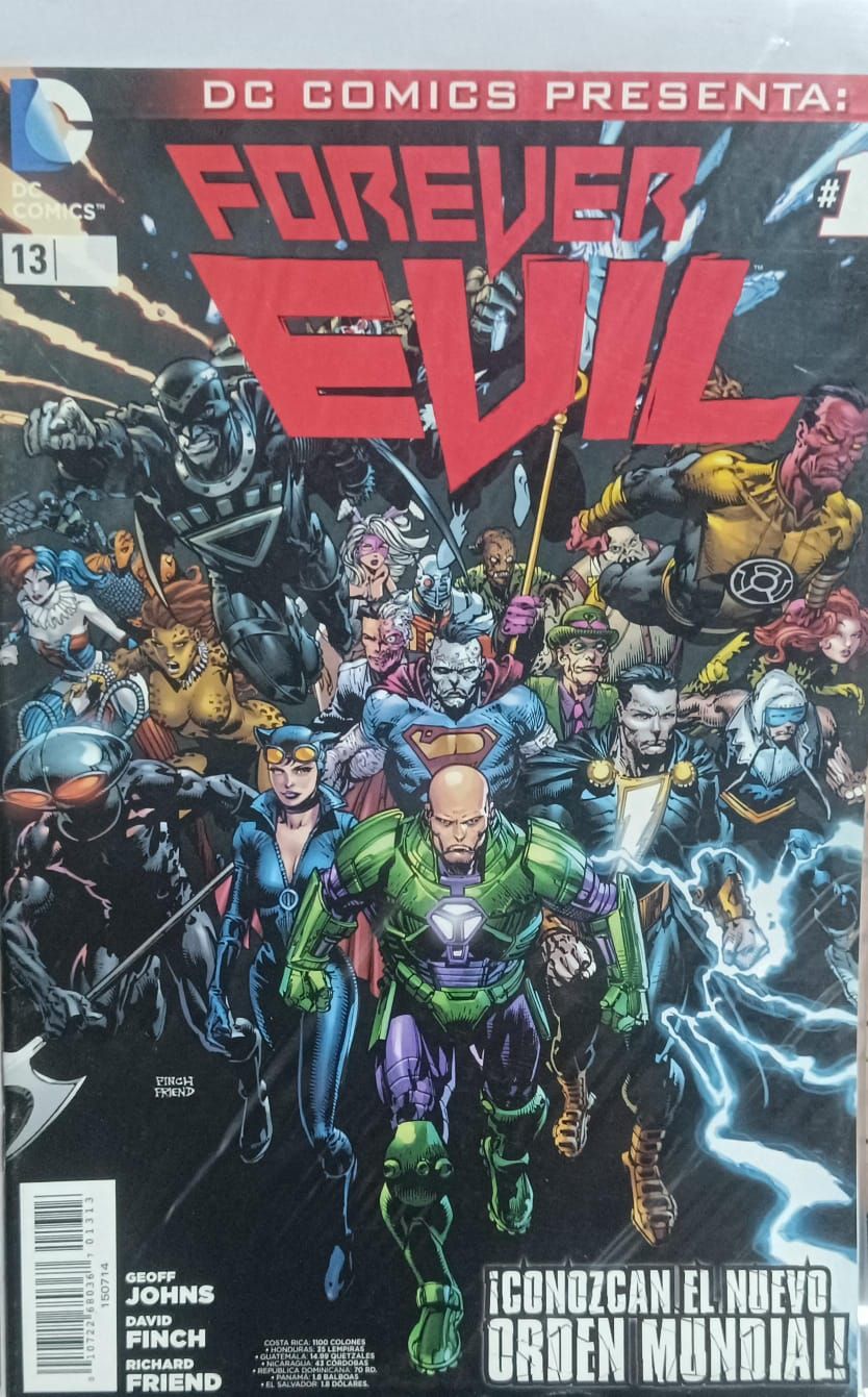 NELA-k, Forever Evil Comic Issue 13 DC Comics Espanol