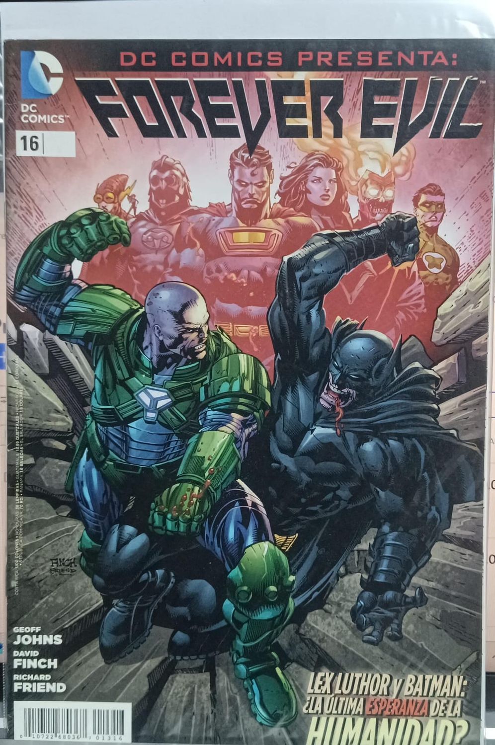NELA-k, Forever Evil Comic Issue 16 DC Comics Espanol