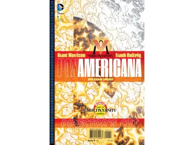 NELA-n,The Multiversity Pax Americana Issue 4 (Director&#39;s Cut) Includes a Poster.