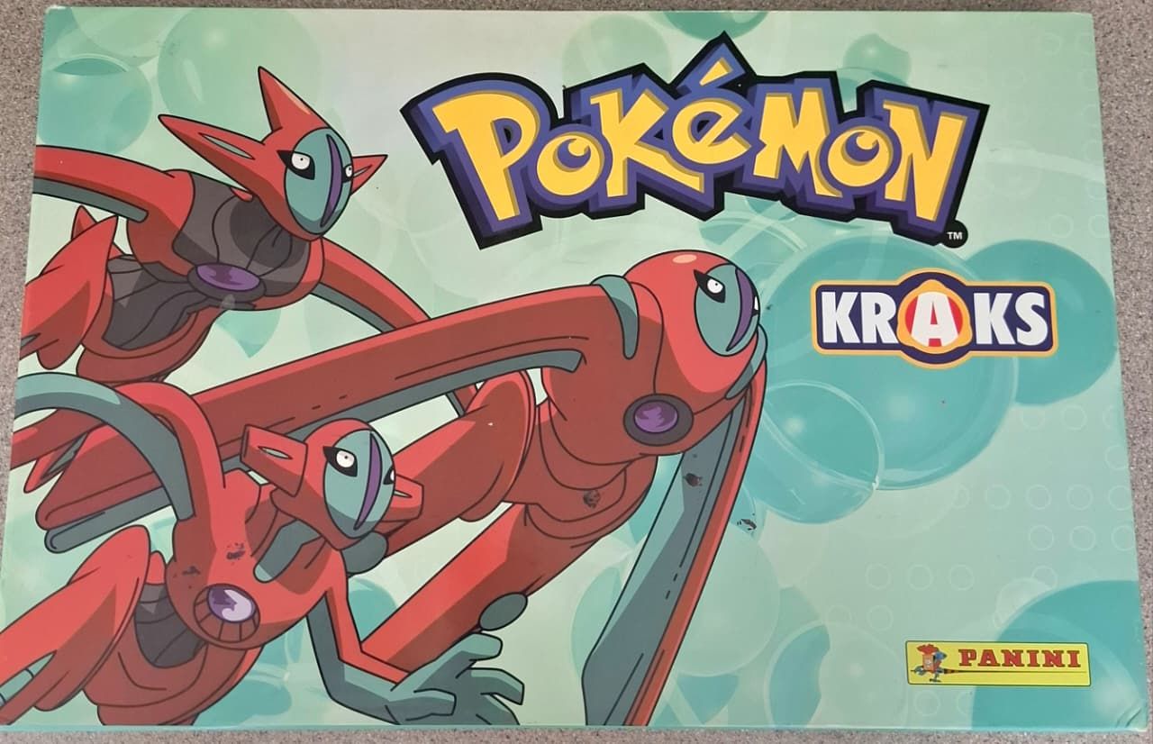 SH Pokemon Kraks Panini Estuche con Kraks Panini 2006