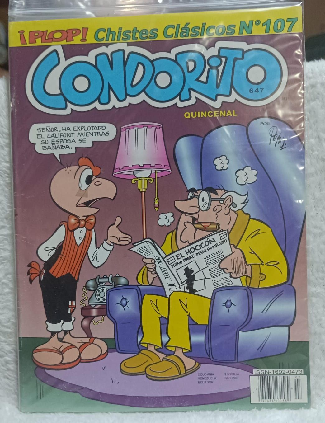 NELA-r, Condorito Revista  issue 647 (Gigante)