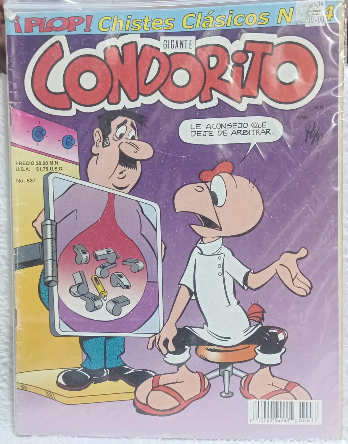 NELA-r, Condorito Revista  issue 637 (Gigante)