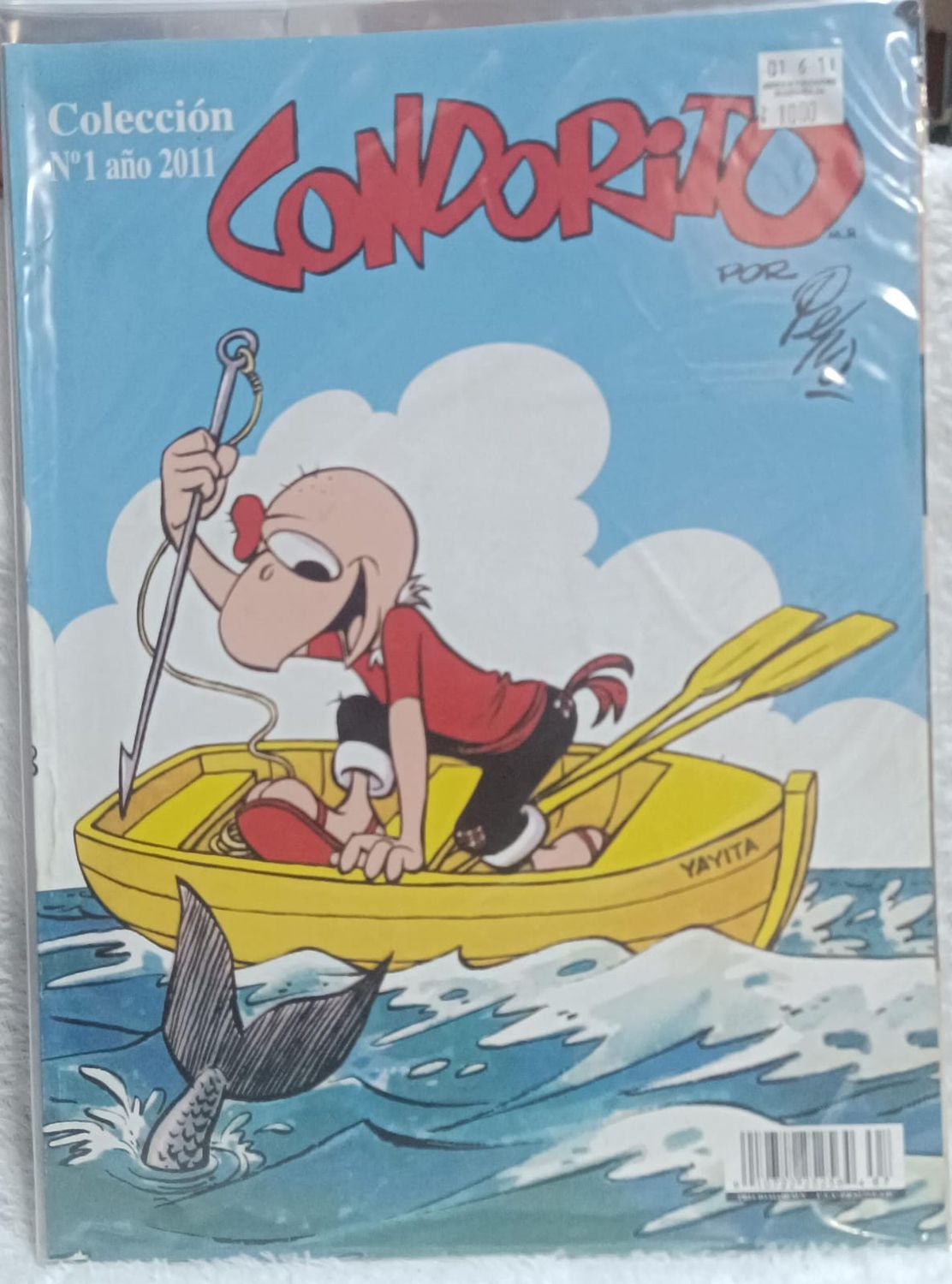 NELA-r, Condorito Revista  issue N1 Ano 2011 (Gigante)