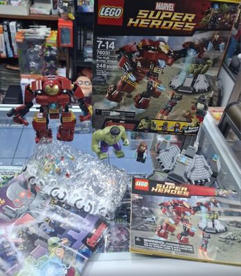 BAF1 Lego Super Heroes The Hulk Buster Smash Lego Set 76031 Completo