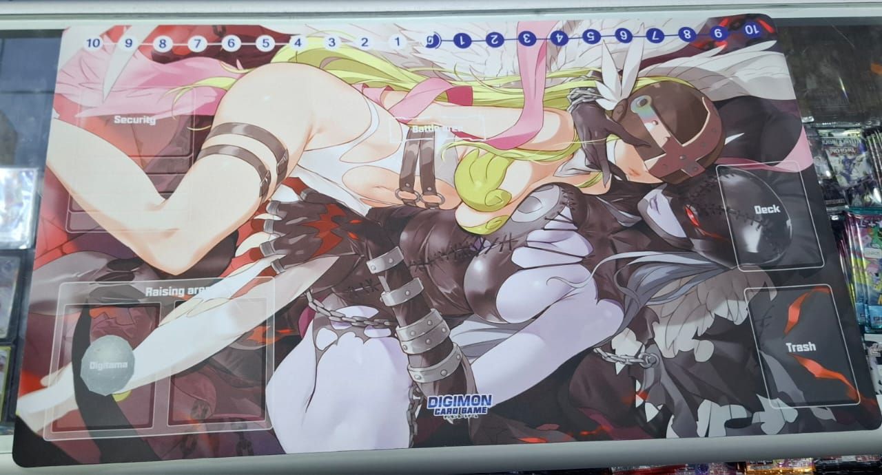 SH Digimon Playmat Angewomon Ladydevimon Playmat