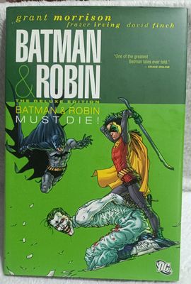 NELA-n, Batman Comic Bataman and Robin Must Die Tapa Dura