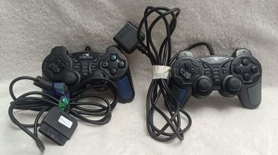 NELA-o, Controles Play Station Turbo/Analógico Huskee. Usado Completo