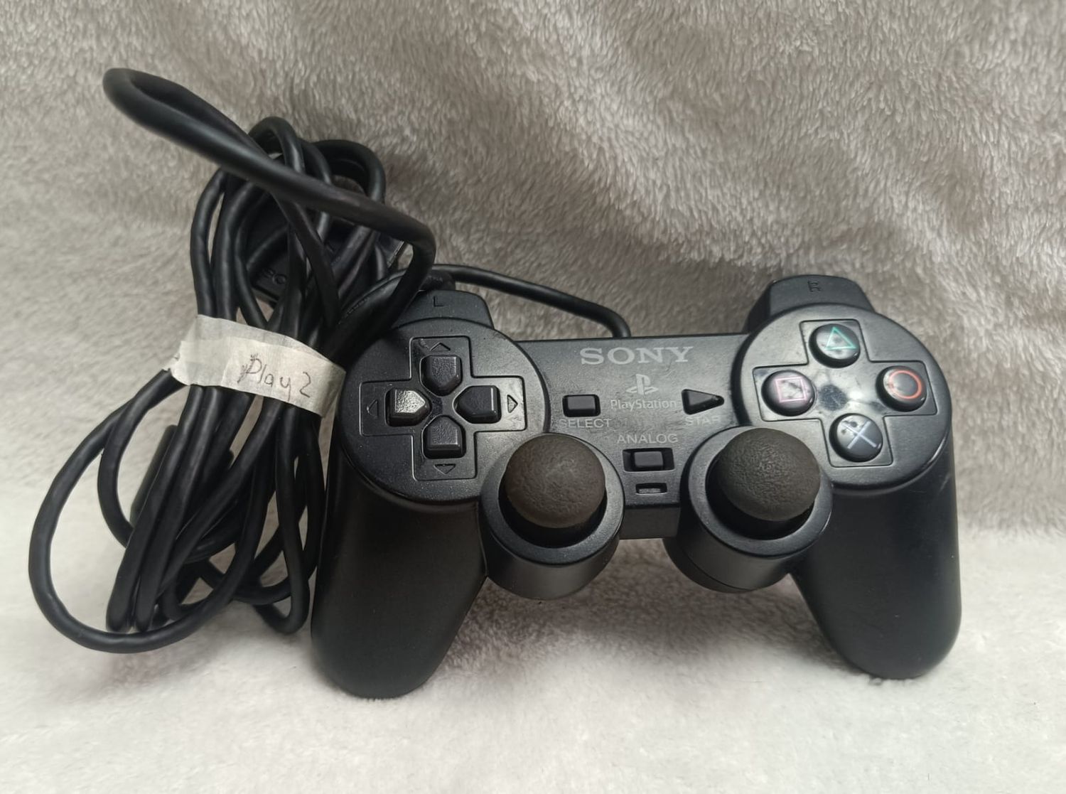 NELA-o, Control Play Station Turbo/Analógico Huskee. Usado Completo