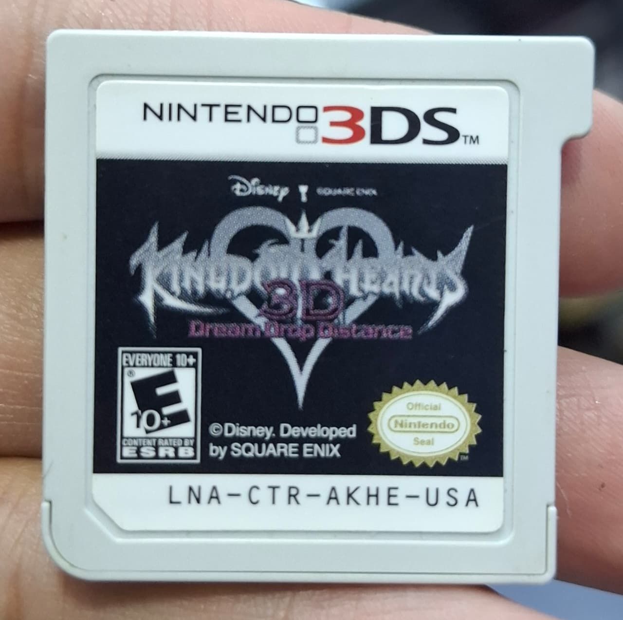 SJ Kingdom Hearts 3D Dream Drop Distance Nintendo 3DS Cartucho