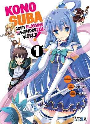 SH Konosuba Manga Volumen 1 Espanol Ivrea
