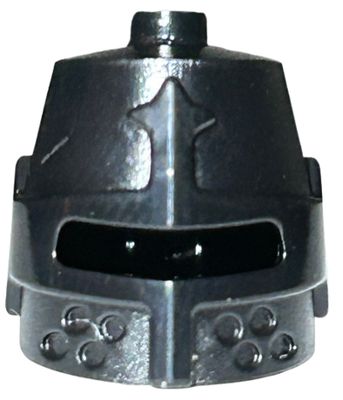 Minifigure, Headgear Helmet Castle Closed with Eye Slit (Great Helm / Barrel Helm) Pieza Lego