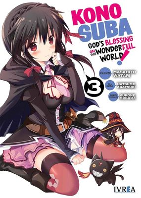SH Konosuba Manga Volumen 3 Espanol Ivrea