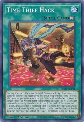Time Thief Hack - MP20-EN041 - Common 1st Edition 2020 Mega-Tin: Lost Memories 1st Edition Singles