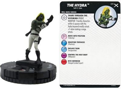 The Hydra #011 Earth X Marvel Heroclix Marvel: Earth X Singles Sin Tarjeta