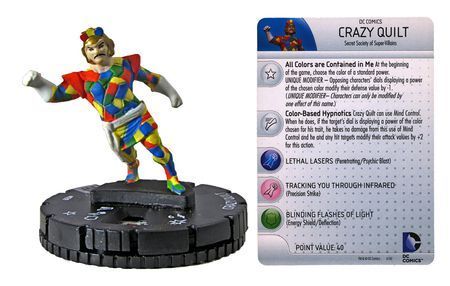 Crazy Quilt #039 World&#39;s Finest DC Heroclix DC: World&#39;s Finest Singles Sin Tarjeta