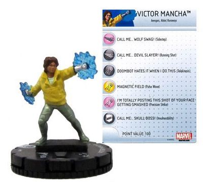 Victor Mancha #013 Age of Ultron Marvel Heroclix Marvel: Age of Ultron Sin Tarjeta