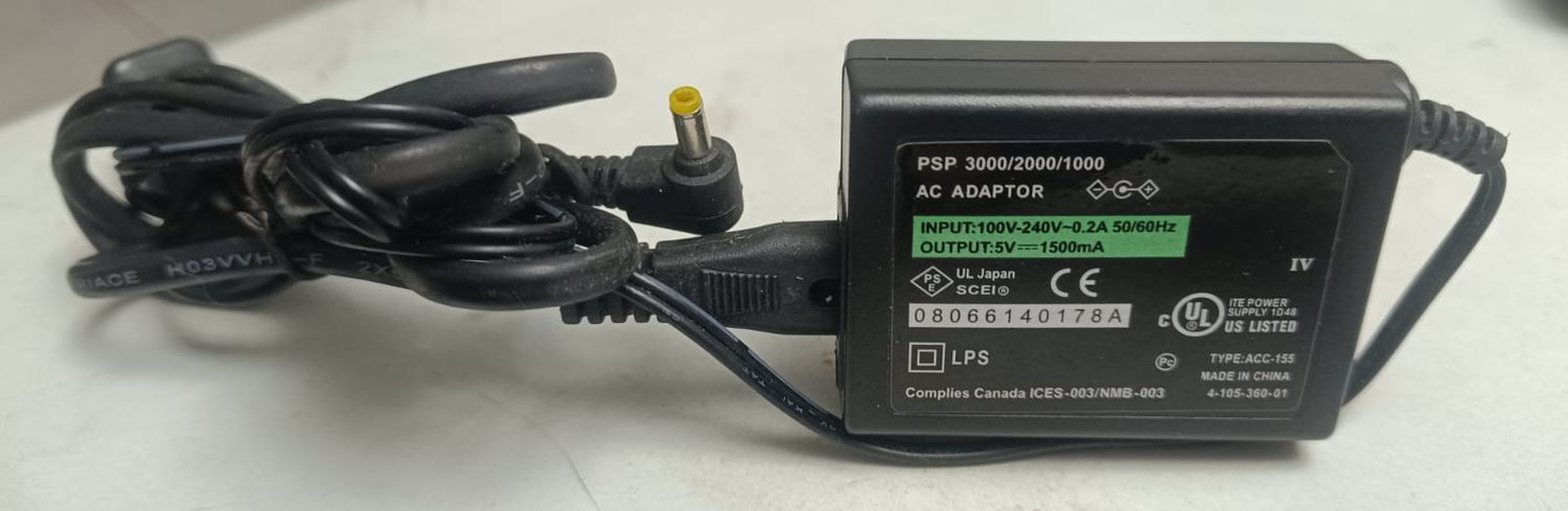 NELA-o, PSP Cable   AC ADAPTER SONY