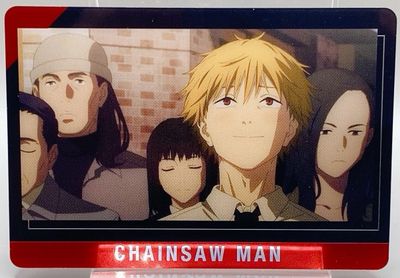 SH Denji Aki Chainsaw Man Tokyo Arrival Scene Wafer Card 1-13 Bandai Anime Japan
