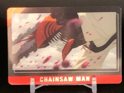 SH Denji 1-18 Chainsaw Man Wafer Card Bandai Japanese