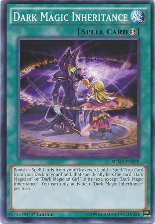 SJ Dark Magic Inheritance - SDMY-EN025 - Common 1st Edition Structure Deck: Yugi Muto [SDMY]