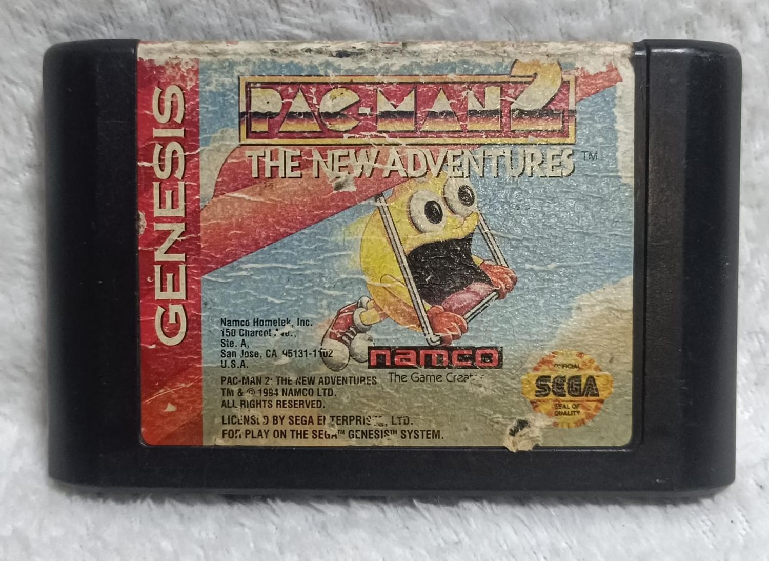 NELA-g,  Pac-Man 2 The New Adventures Sega Genesis.
