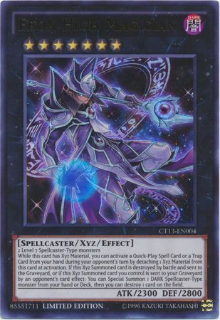 SJ Ebon High Magician - CT13-EN004 - Ultra Rare Limited Edition Yu-Gi-Oh! 2016 Mega-Tins [MP16]