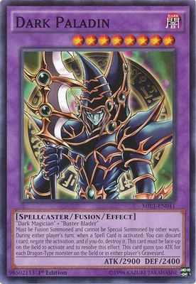 SJ Dark Paladin - MIL1-EN041 - Common 1st Edition Millennium Pack 1st Edition Singles (Espanol)