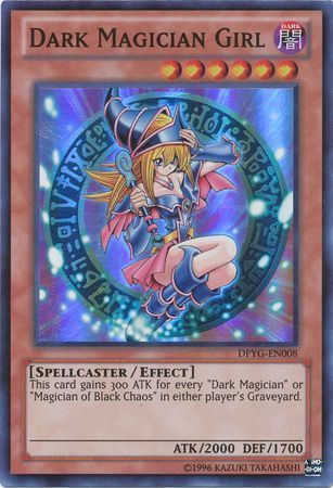 SJ Dark Magician Girl - DPYG-EN008 - Super Rare Unlimited Duelist Pack: Yugi Unlimited Singles