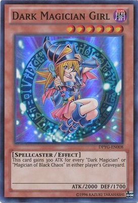 SJ Dark Magician Girl - DPYG-EN008 - Super Rare Unlimited Duelist Pack: Yugi Unlimited Singles