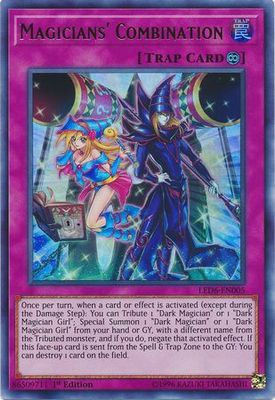 SJ Magicians&#39; Combination - LED6-EN005 - Ultra Rare 1st Edition Legendary Duelists: Magical Hero 1st Edition Singles