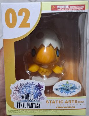 SH Chocochick Figura World of Final Fantasy Figura Chocobo Figura