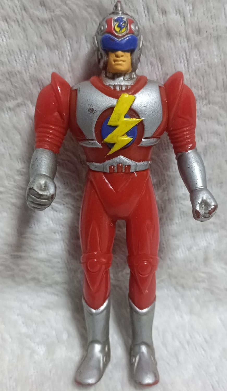 NELA-f, Mega Power Fighter Mighty Robotic Samurai Figure, 1994, 12cm  Mech Power Mighty Robot Warriors