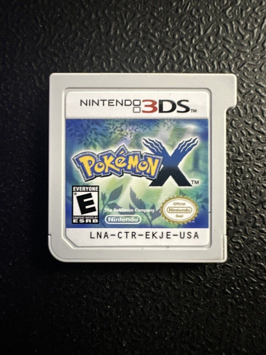 SJ Pokemon X Nintendo 3ds Cartucho