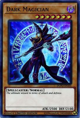 SJ Dark Magician - DUPO-EN101 - Ultra Rare Limited Edition Duel Power 1st Edition Singles