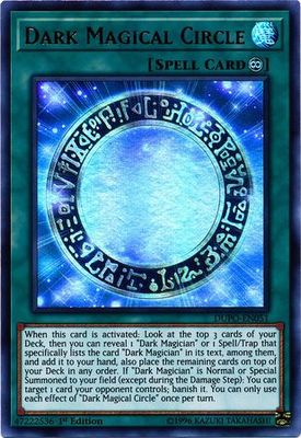 (Membresia) Dark Magical Circle - DUPO-EN051 - Ultra Rare 1st Edition Duel Power 1st Edition Singles *Espanol*