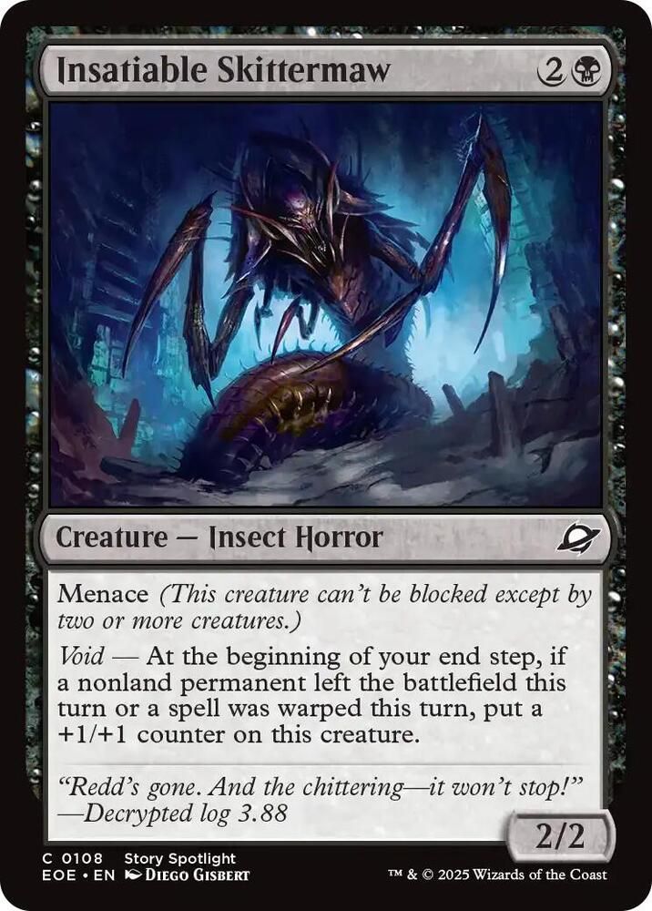 Insatiable Skittermaw - Edge of Eternities (EOE) Edge of Eternities