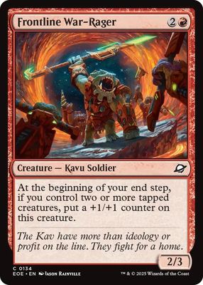 Frontline War-Rager - Edge of Eternities (EOE) Edge of Eternities