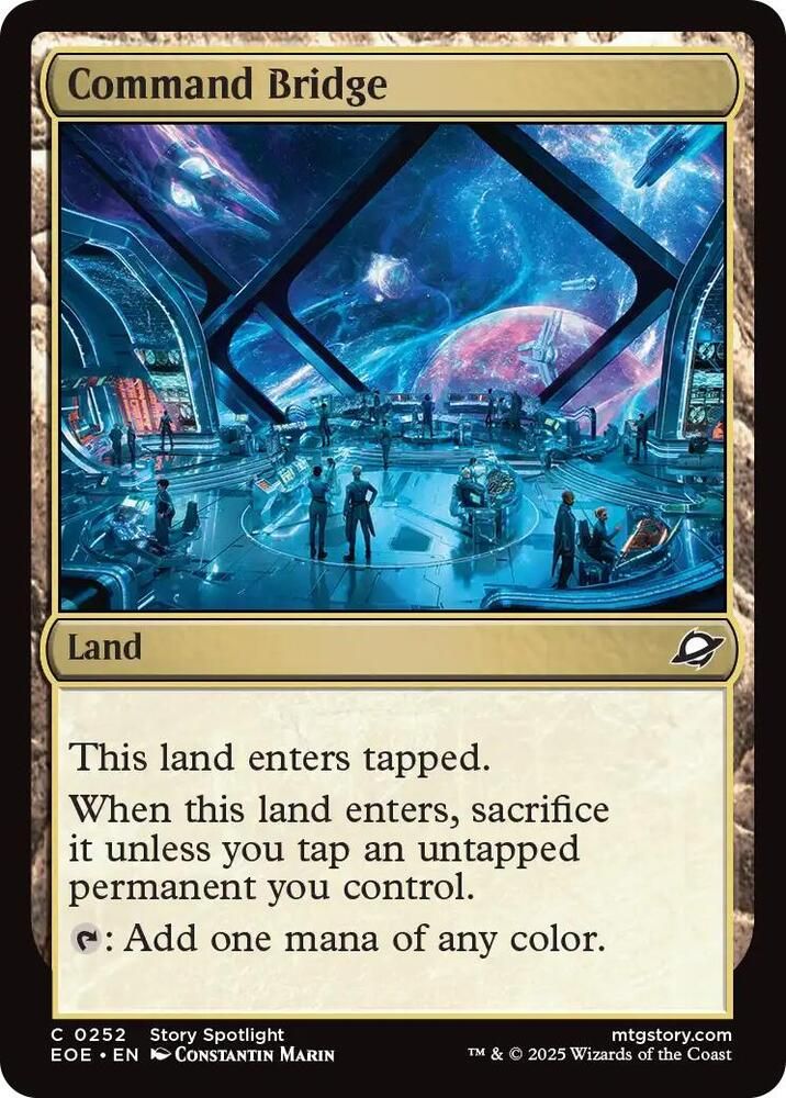 Command Bridge - Edge of Eternities (EOE) Edge of Eternities