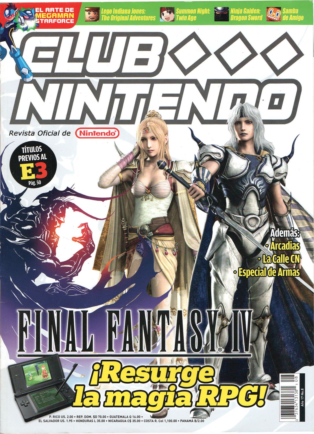 NELA-r, Club Nintendo Año 17 Numero 8 Ago 2008