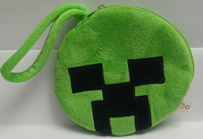 NELA-q, Minecraft Creeper Monedero de peluche