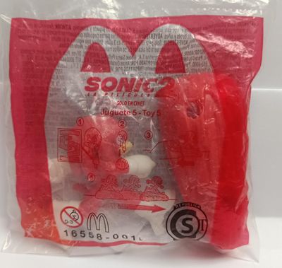 NELA-q, Sonic the Hedgehog Knuckles the Echidna Cajita Feliz de McDonald&#39;s