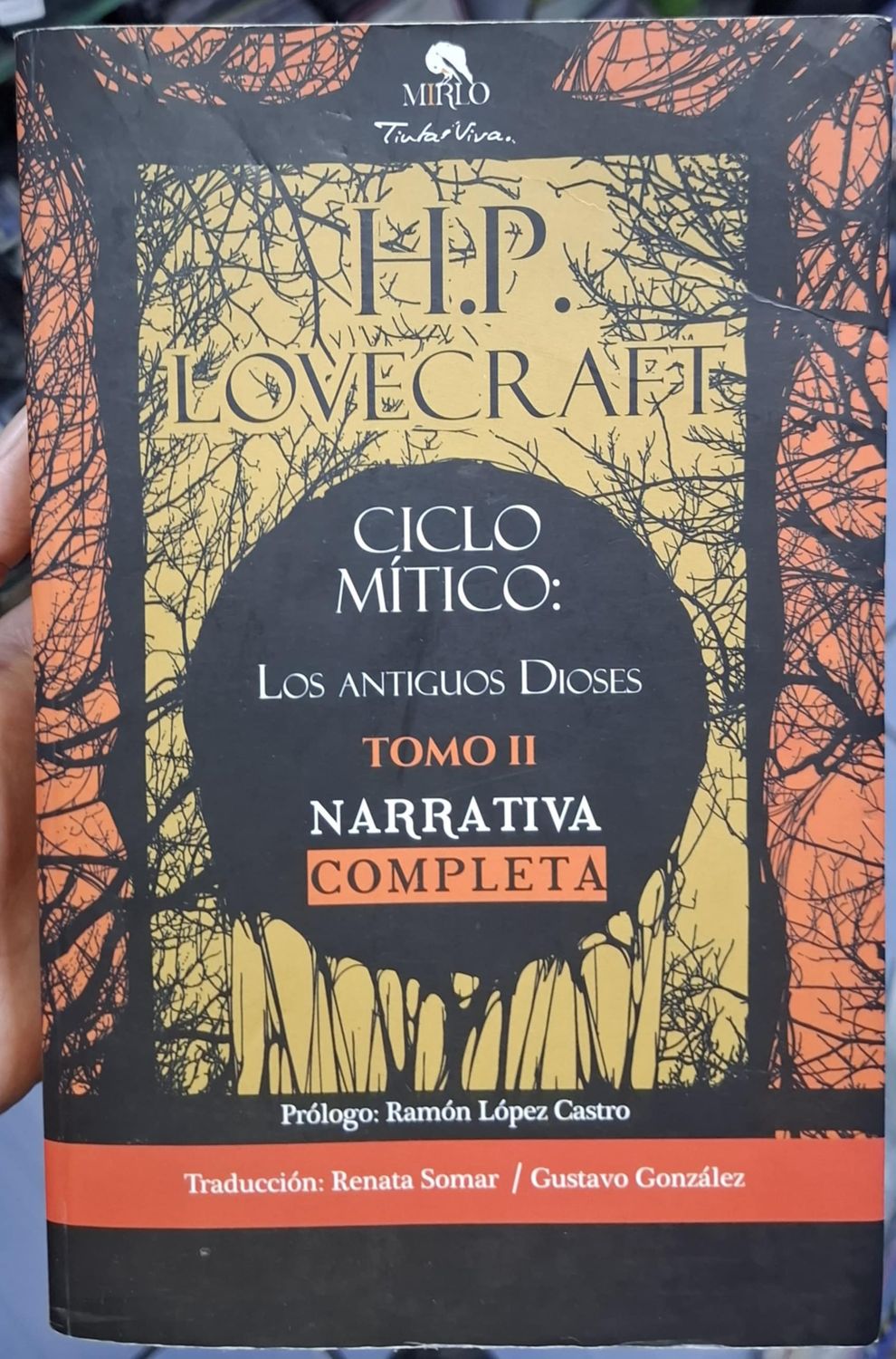 SJ HP Lovecraft Libro Ciclo Mitico Los Antiguos Dioses Tomo II Narrativa Completa Libro Espanol